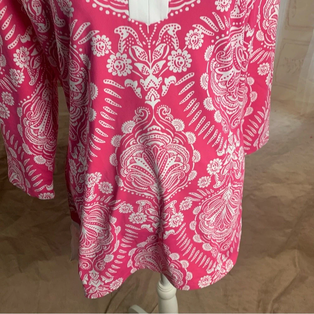 NEW Jmclaughlin boca tunic saraphine pink